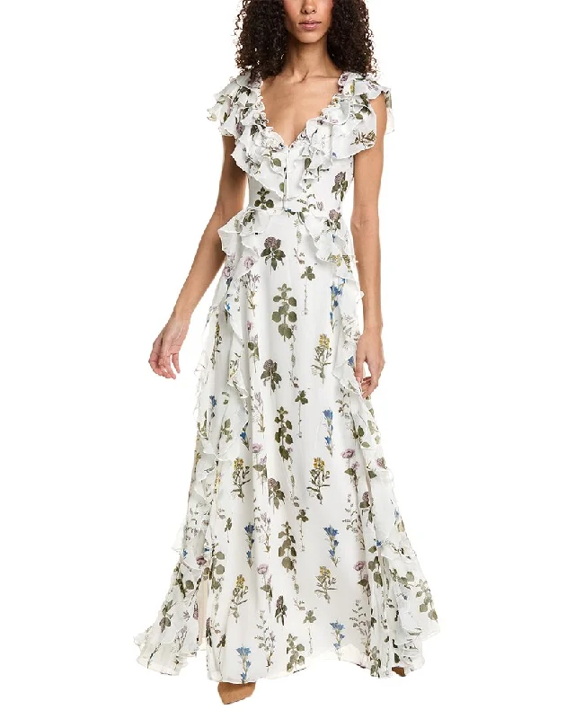 Ted Baker Chiffon Maxi Dress