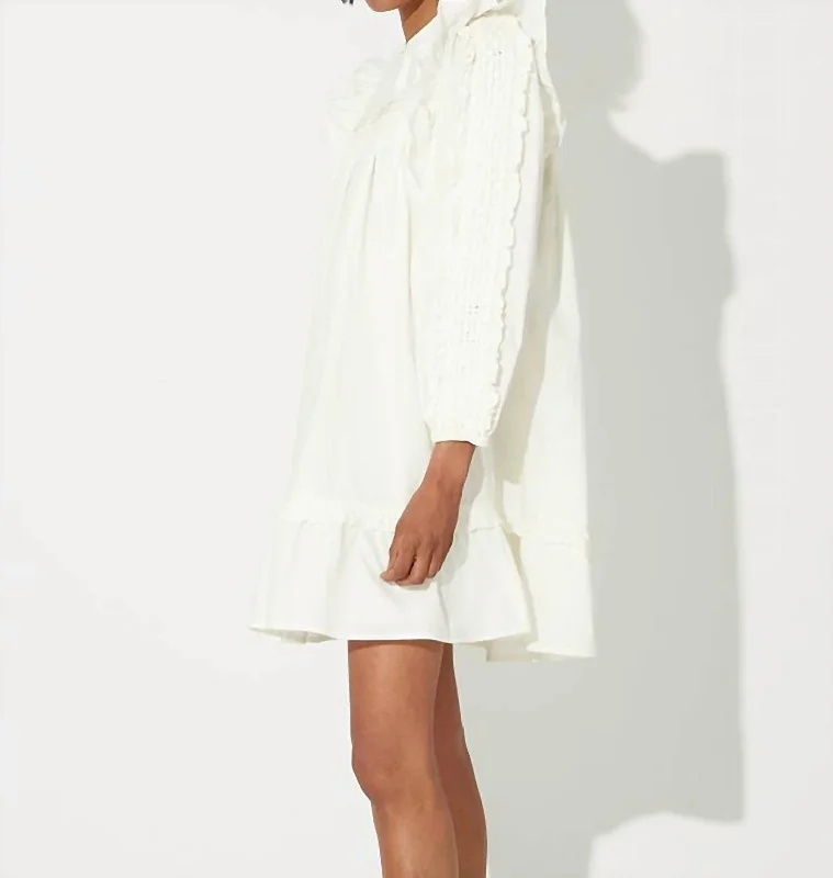 Annabelle Mini Dress In Ivory