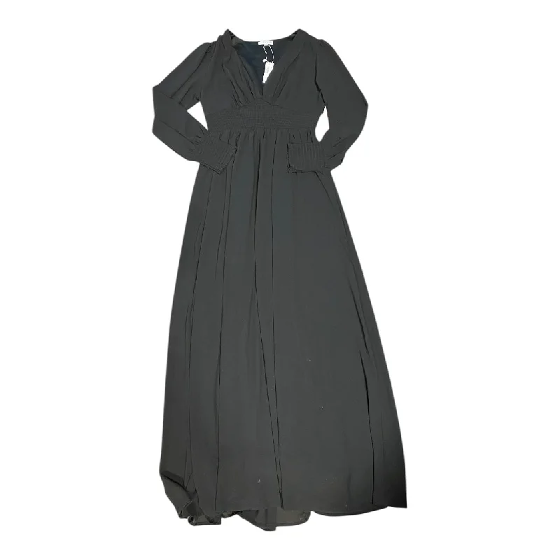 Dress Casual Maxi By Cmc In Black, Size: L