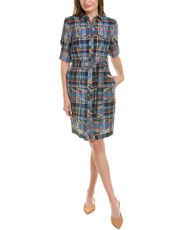 Brooks Brothers Madras Shirtdress