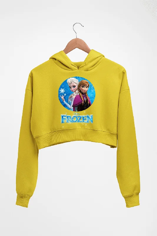 Frozen Elsa Crop HOODIE FOR WOMEN