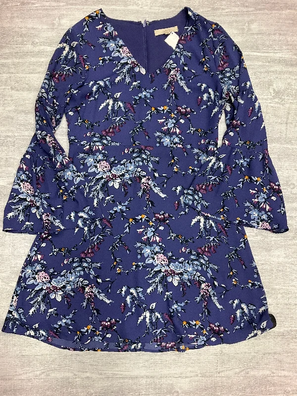 Dress Casual Short By Loft In Floral Print, Size: 8