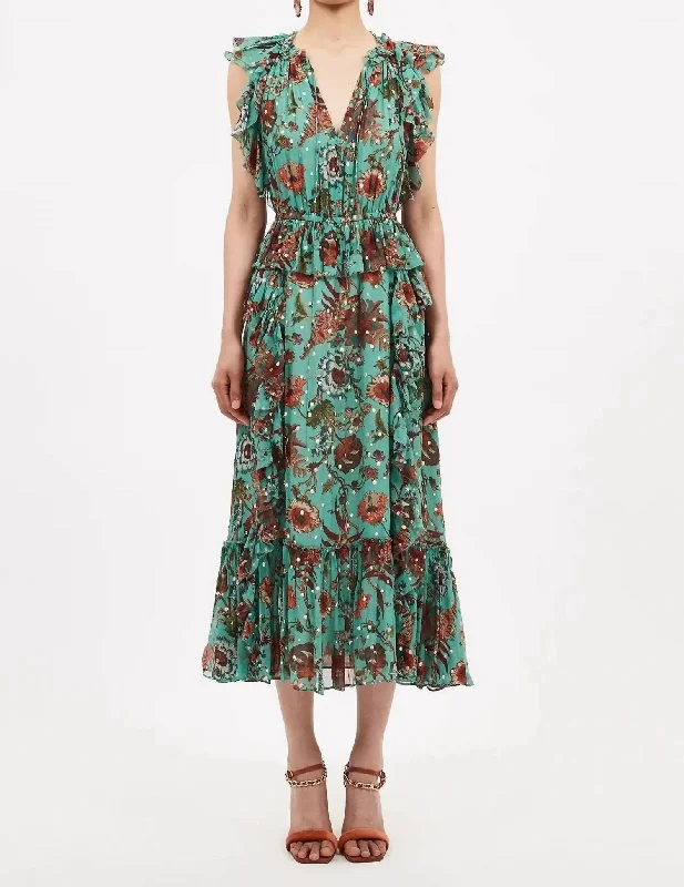 Adrienne Dress In Garden Bloom