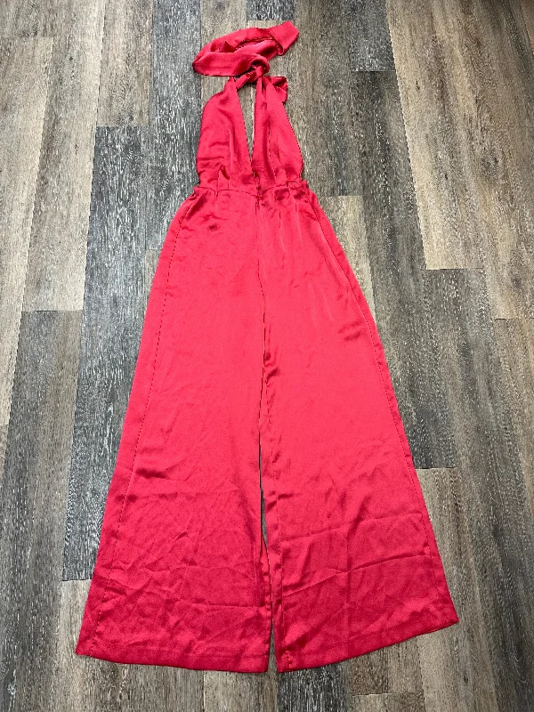 Dress Party Long By Zara In Red, Size: M