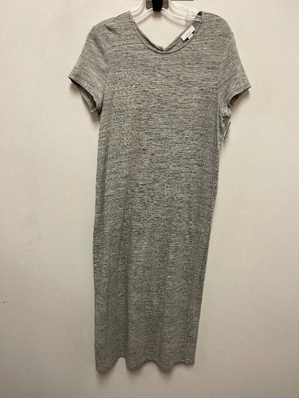 Dress Casual Maxi By Pure Jill In Grey, Size: M