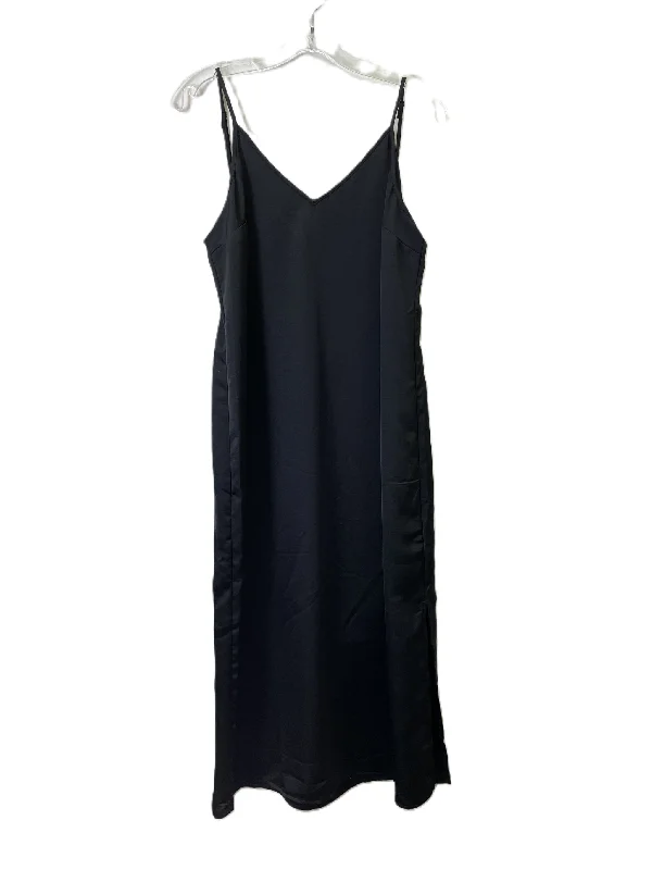 Dress Casual Midi By A New Day In Black, Size: M