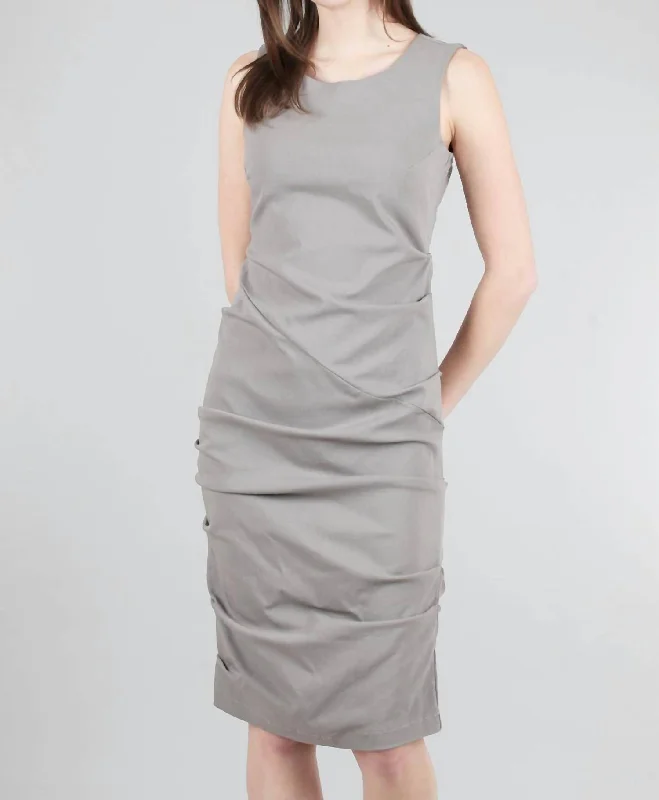 Spindle Dress In Sahara