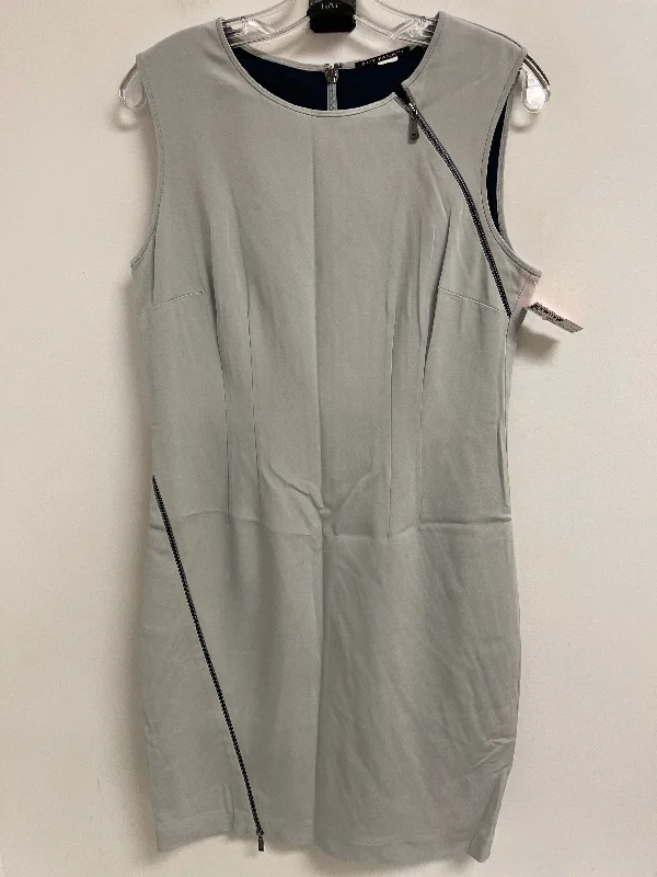 Dress Work By Elie Tahari In Grey, Size: L