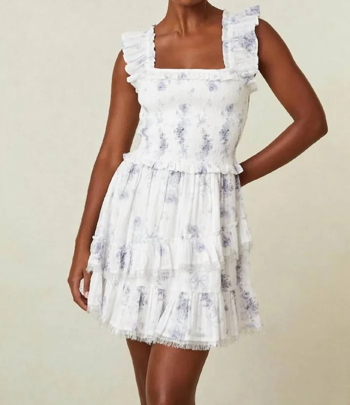 Aline Mini Dress In White