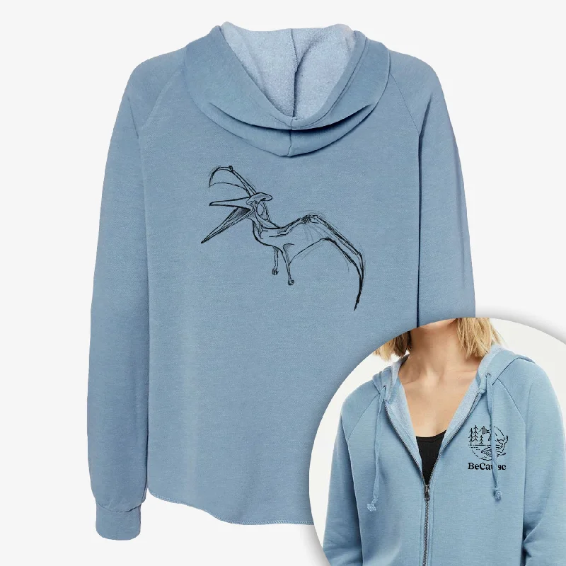 Pteranodon Longiceps - Women's Cali Wave Zip-Up Sweatshirt