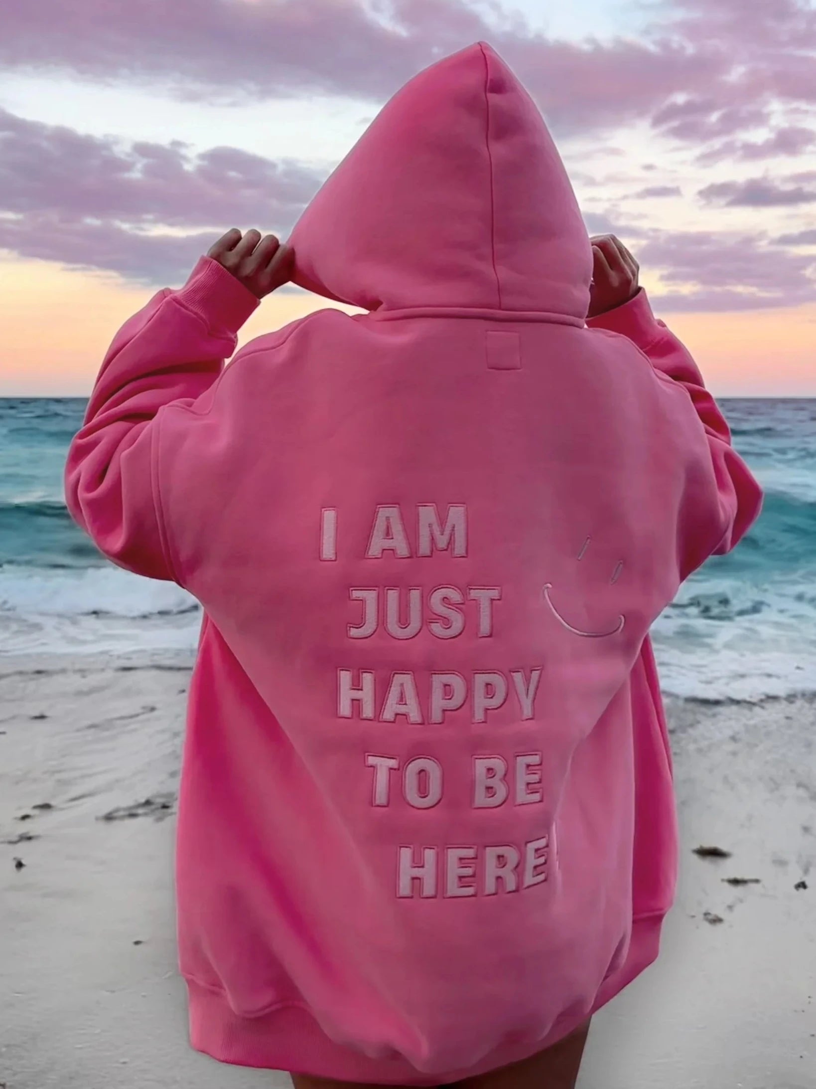 Happy To Be Here Hoodie