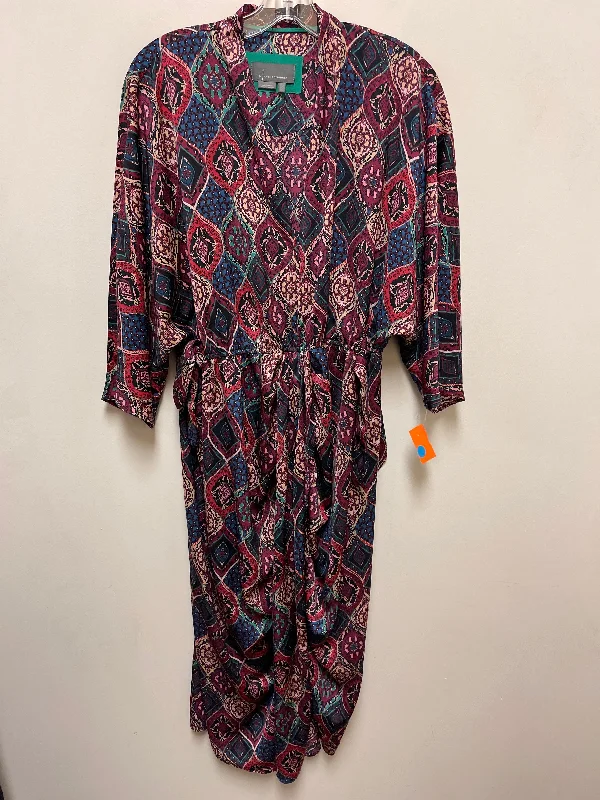 Dress Casual Maxi By Anthropologie In Purple, Size: L