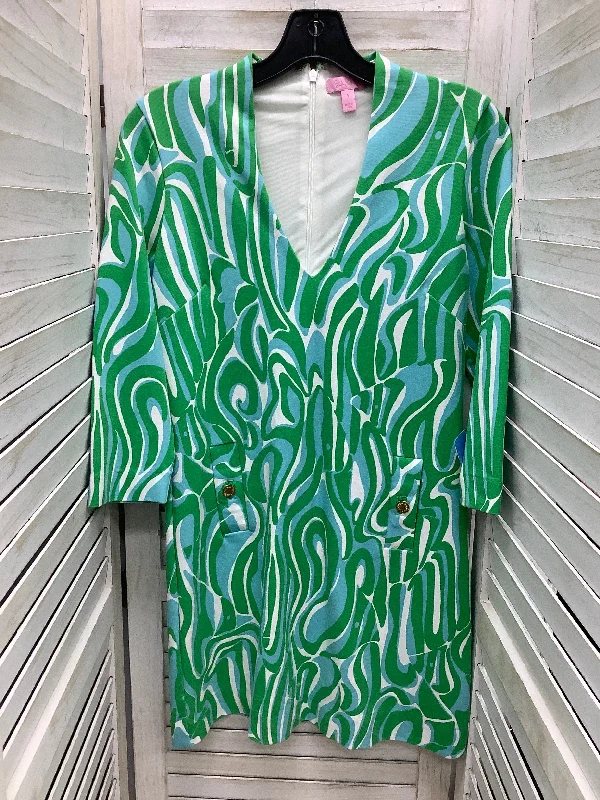 Dress Casual Midi By Lilly Pulitzer In Green, Size: S