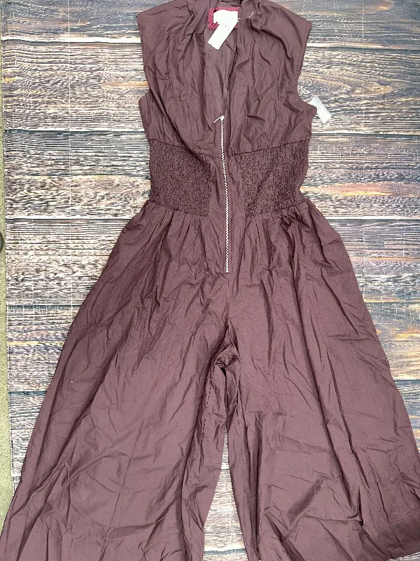 Jumpsuit By Anthropologie In Purple, Size: M