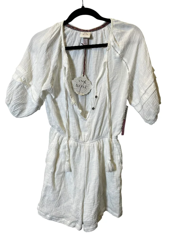 Romper By Knox Rose In White, Size: S