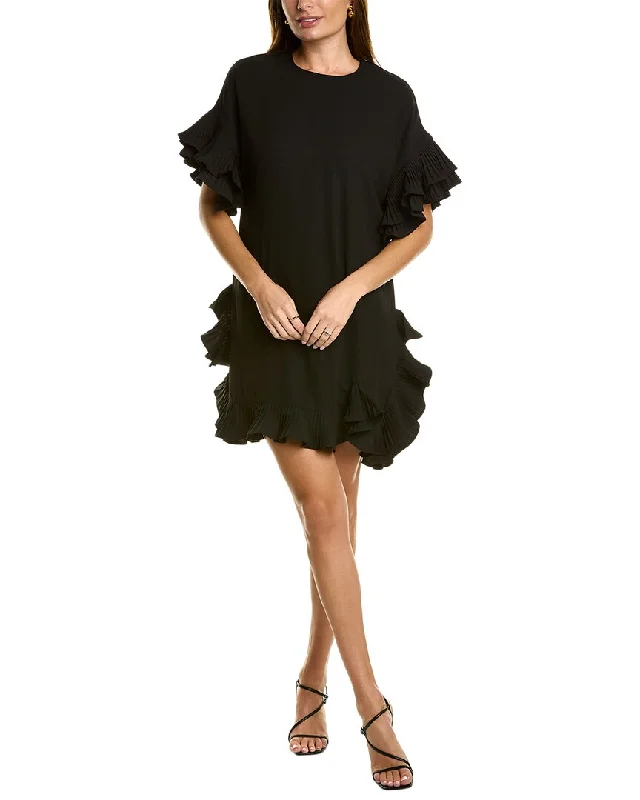 Gracia Ruffle Sleeve Dress