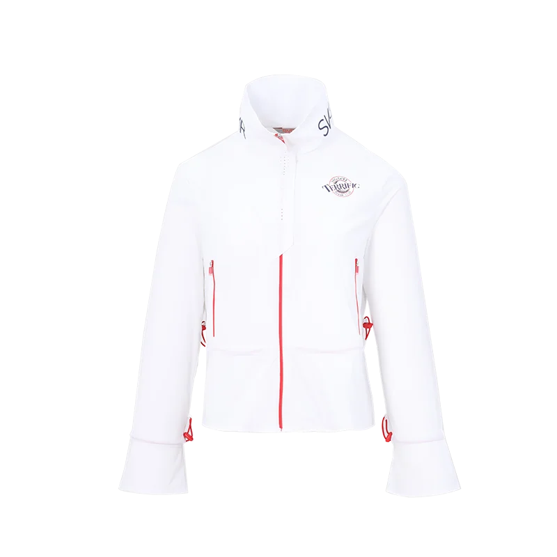 SVG Golf Women's White Stretch Waist Jacket