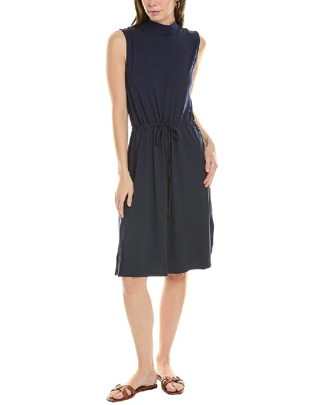 EILEEN FISHER Mock Neck Dress