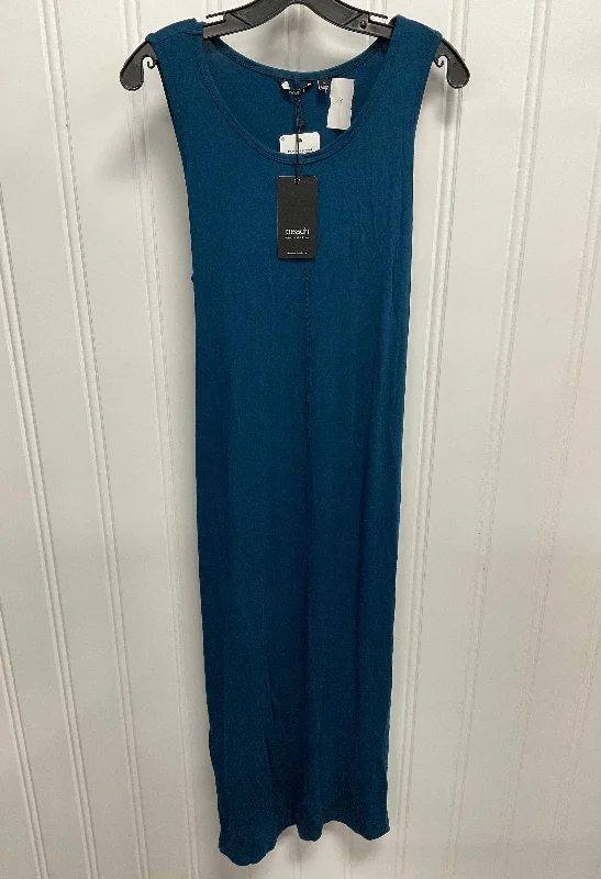 Dress Casual Maxi By Peach In Blue, Size: L