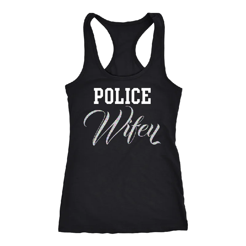 Women's Police Wifey Tank Top