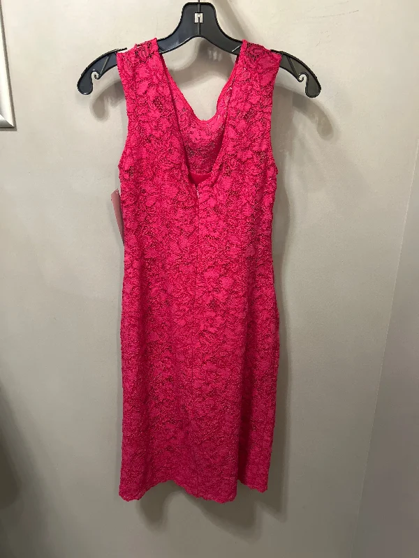 Dress Party Short By Calvin Klein In Pink, Size: M