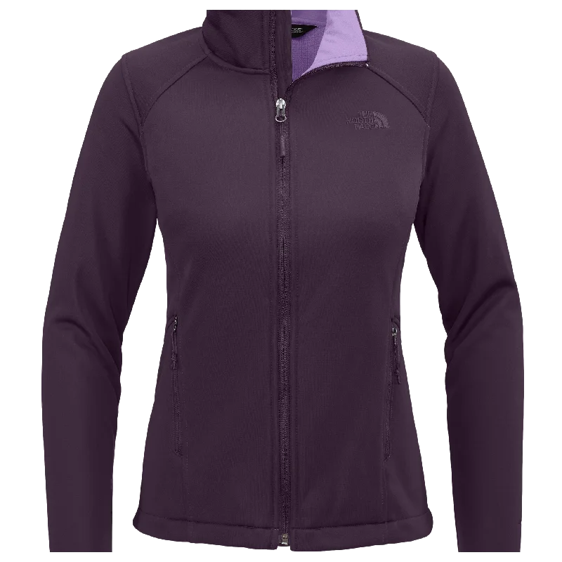 D2504W  Ladies Chest Logo Ridgewall Soft Shell Jacket