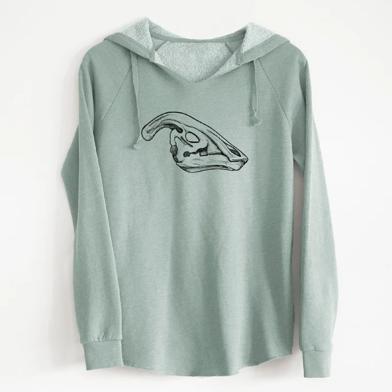 Parasaurolophus Skull - Cali Wave Hooded Sweatshirt