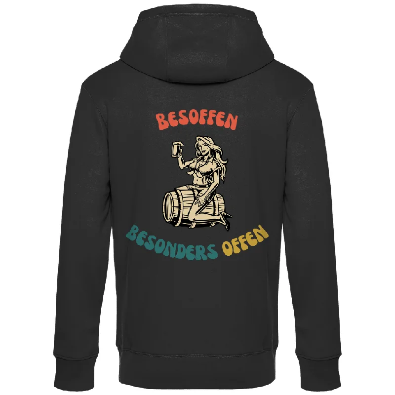 Premium Hoodie "Offen" (Man) (Backprint)