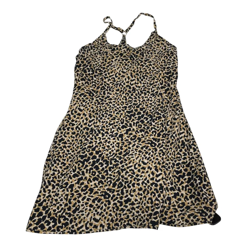 Athletic Dress By Outdoor Voices In Animal Print, Size: M