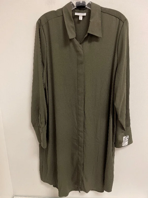 Dress Casual Midi By Prologue In Green, Size: 2x