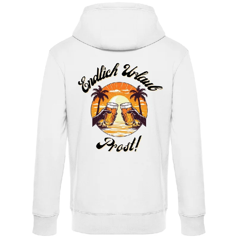 Premium Hoodie "Urlaub 2" (Backprint)