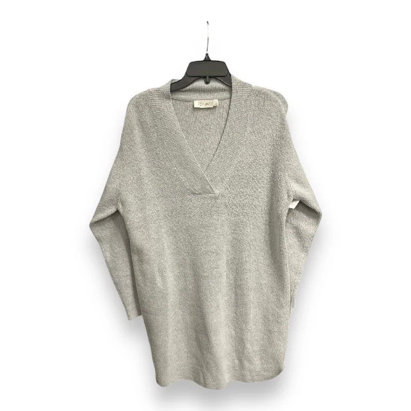 Dress Sweater By Rd Style In Grey, Size: M