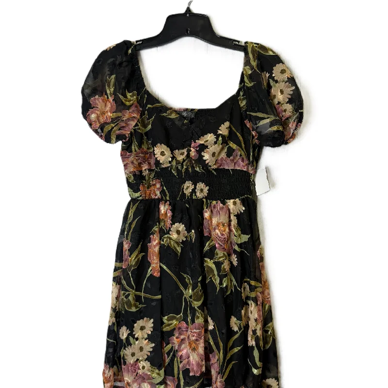 Dress Casual Short By Lily Rose In Black, Size: S