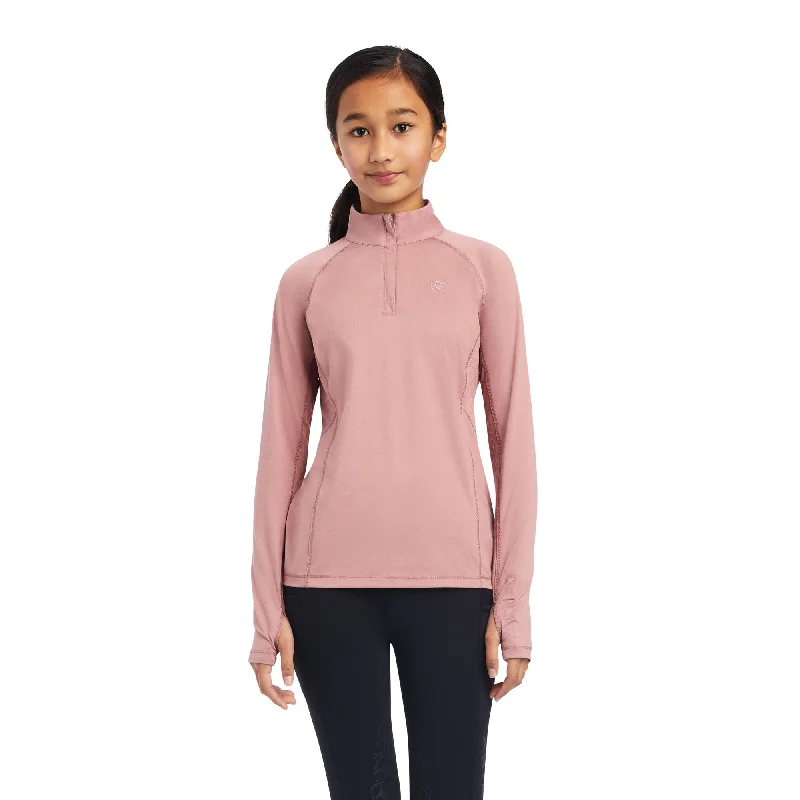 Ariat Girl's Lowell 2.0 Nostalgia Rose 1/4 Zip Baselayer Jacket 10041193