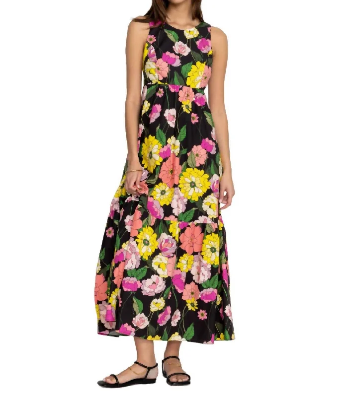 Jade Cassia Maxi Dress In Multi