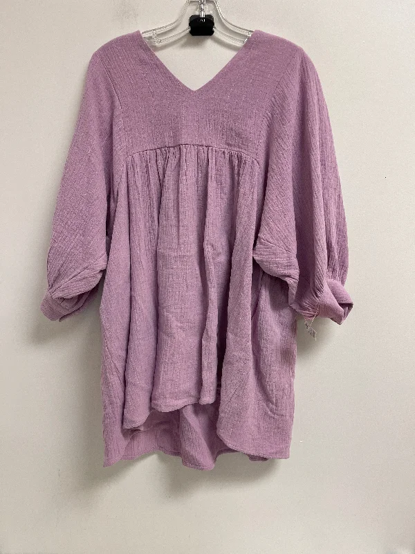 Dress Casual Short By Clothes Mentor In Purple, Size: Xs