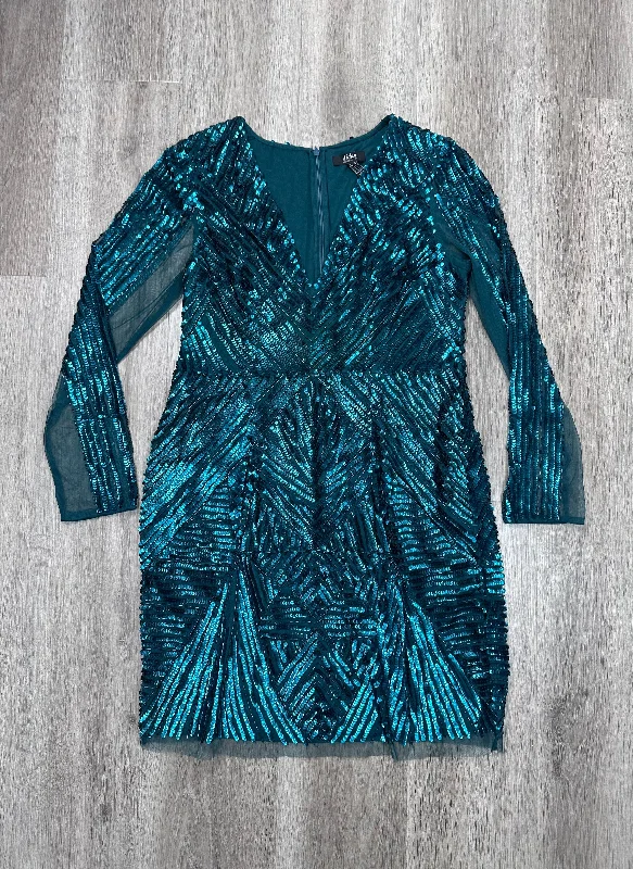 Dress Party Short By AIDAN In Teal, Size: Xl