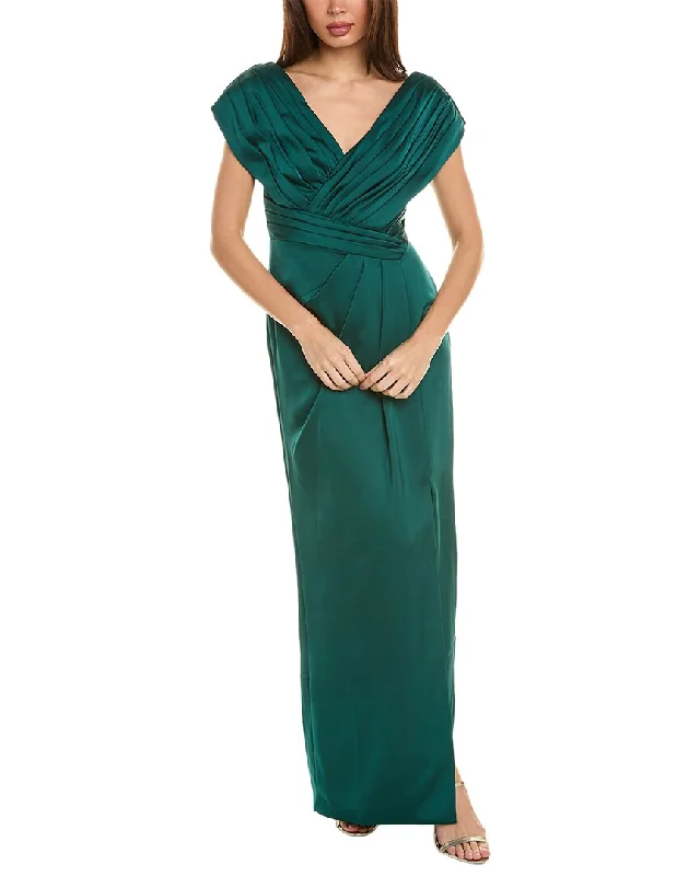 Theia Column Gown