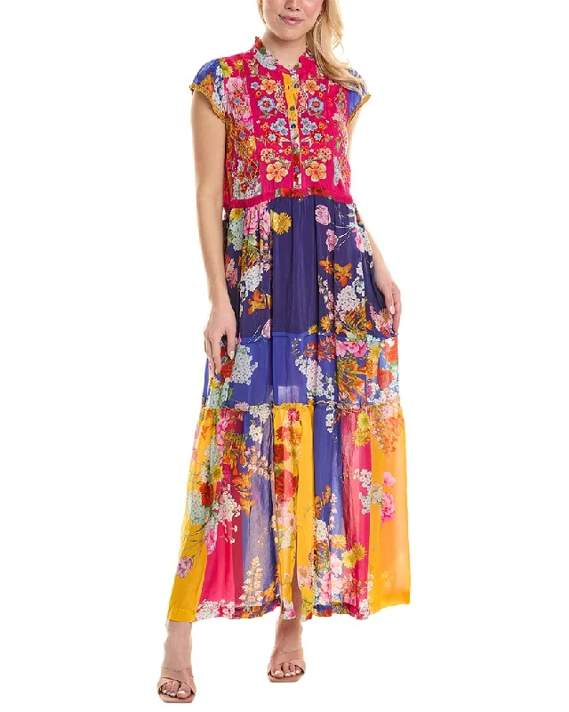 Johnny Was Printemps Maxi Dress