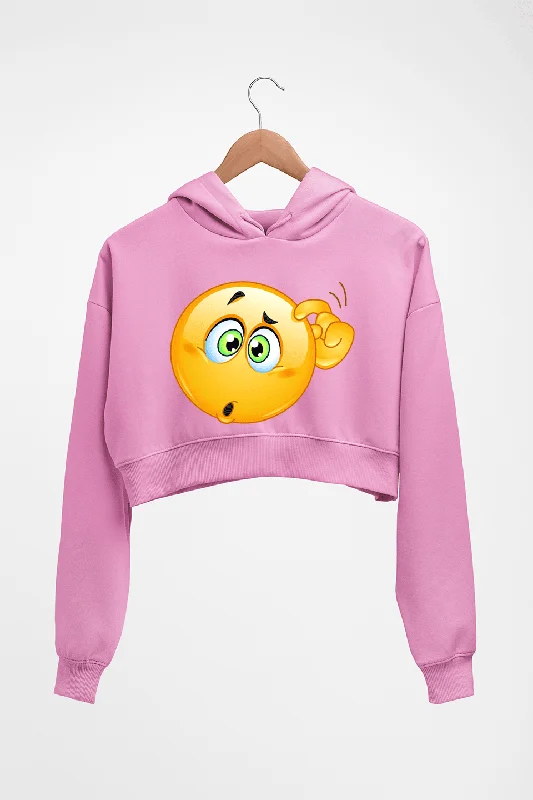 Emoji Crop HOODIE FOR WOMEN