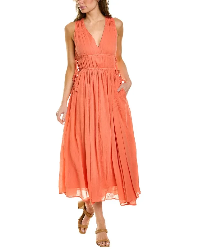 Joie Margaretta Gauze Midi Dress