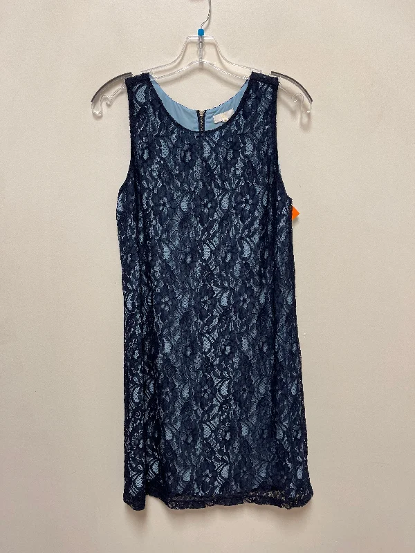 Dress Casual Short By Charming Charlie In Blue, Size: M