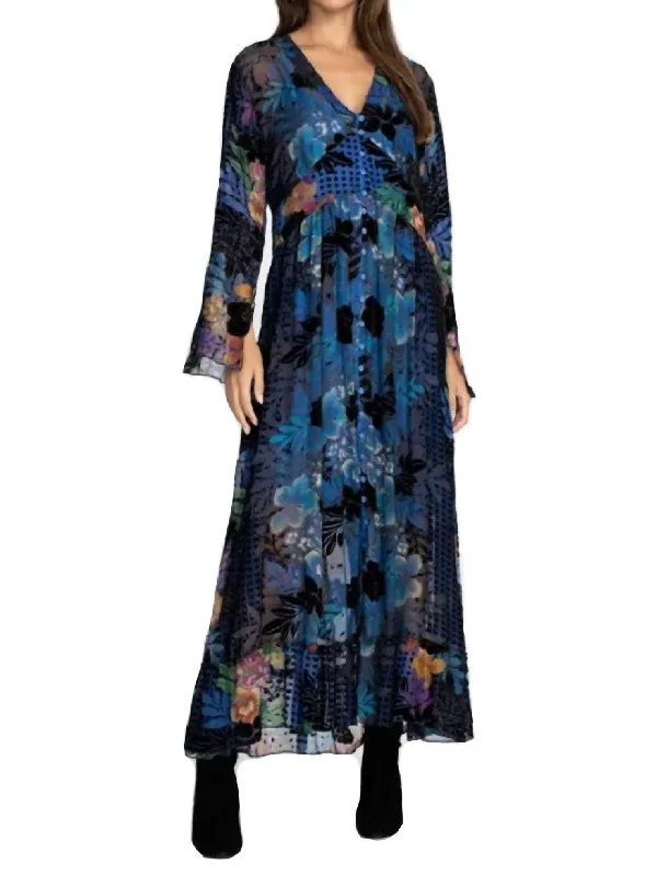 Lanai Burnout Beesley Dress In Multi