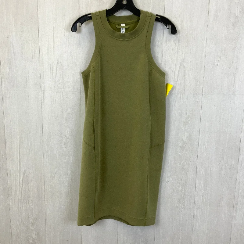 Athletic Dress By Lululemon In Green, Size: S