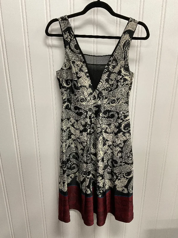 Dress Casual Midi By Rachel Roy In Paisley Print, Size: Xs