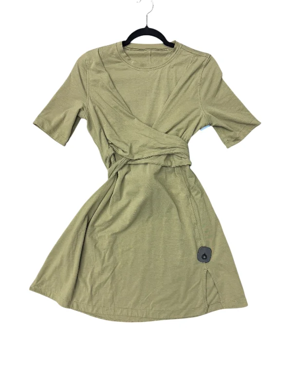 Dress Casual Midi By Lululemon In Green, Size: 6