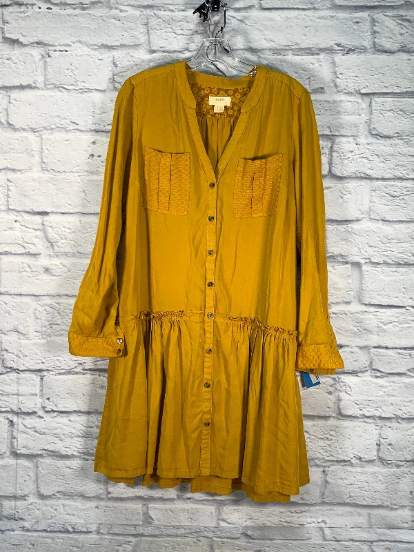 Dress Casual Short By Maeve In Yellow, Size: S