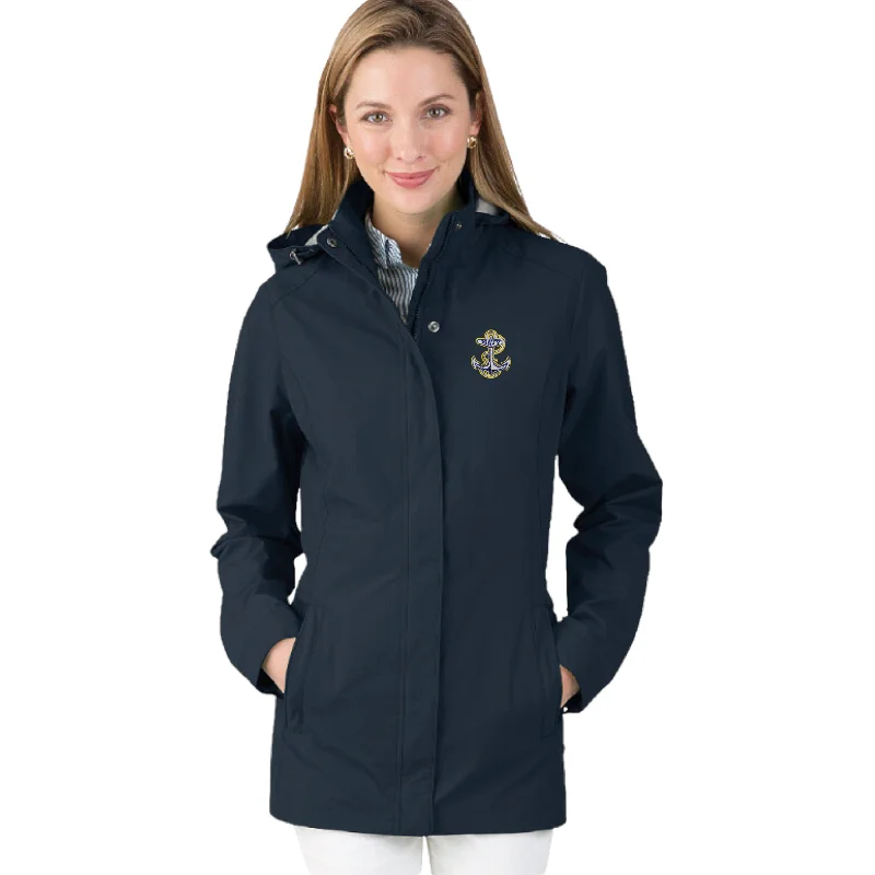 Navy Anchor Ladies Logan Jacket (Navy)