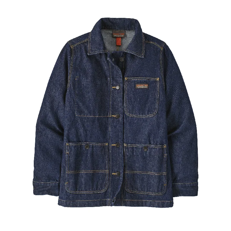 Women's Hemp Denim Chore Coat