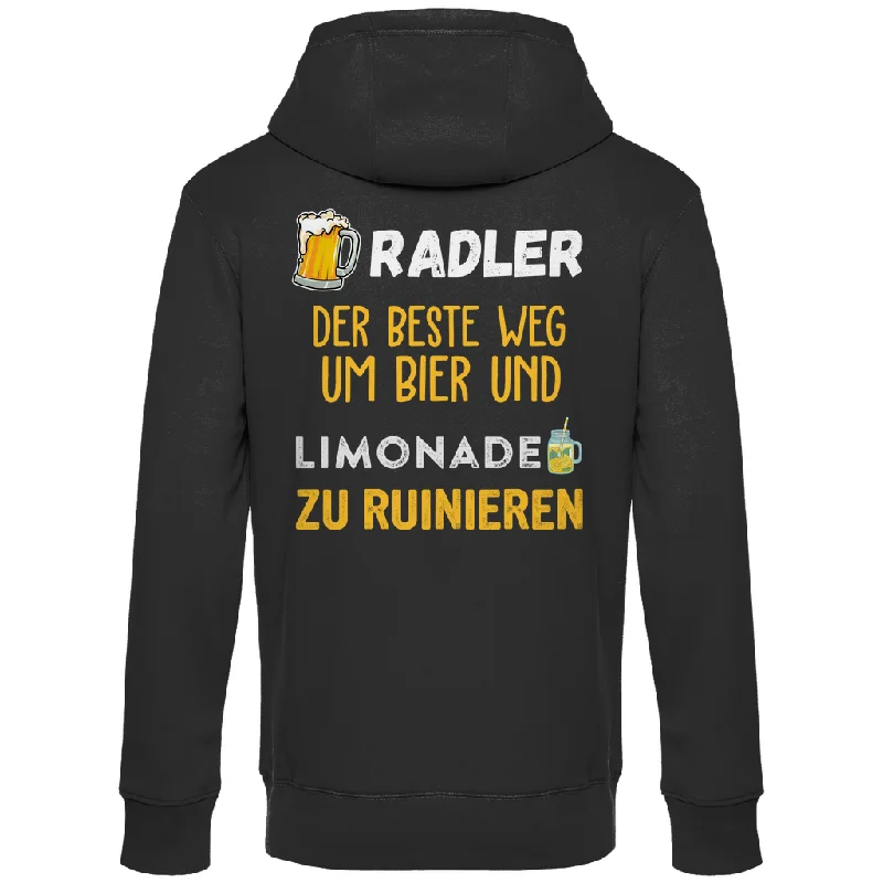 Premium Hoodie "Radler" (Backprint)